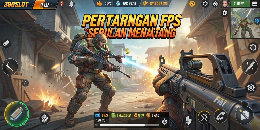 Tampilan gameplay menarik dari 380SLOT yang penuh aksi FPS.