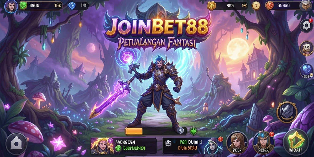 Screenshot menampilkan aksi seru dalam petualangan fantastis.