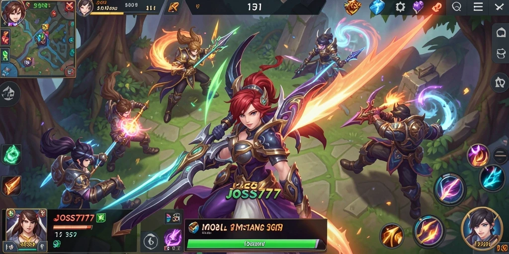 Gameplay seru dan grafis memukau dari JOSS777.