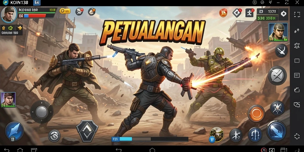 Gameplay seru dan grafis memukau dari KOIN138.