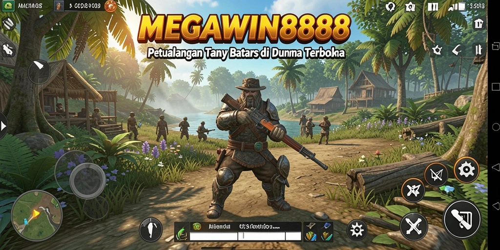 Menampilkan gameplay Open World yang memikat dari MEGAWIN888.