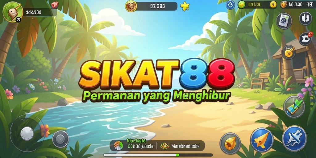 Tampilan menarik dari gameplay SIKAT88 yang menghibur.